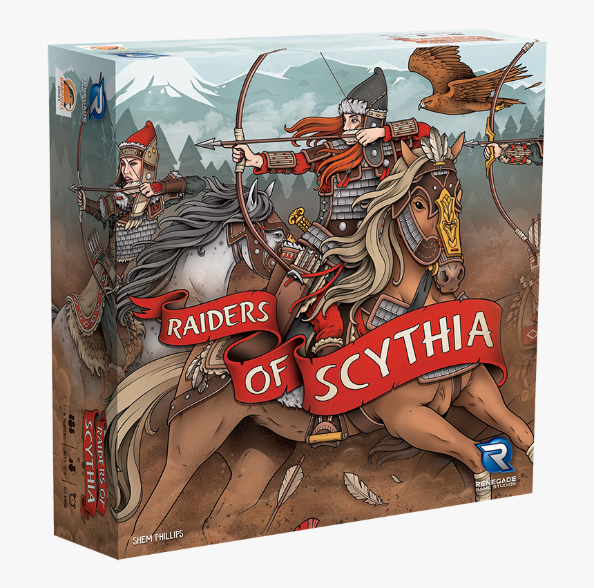 Raidersofscythia 3dbox Rgb800pxls - Board Game, HD Png Download, Free Download