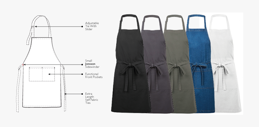 Chef Bib Apron - Pattern, HD Png Download, Free Download