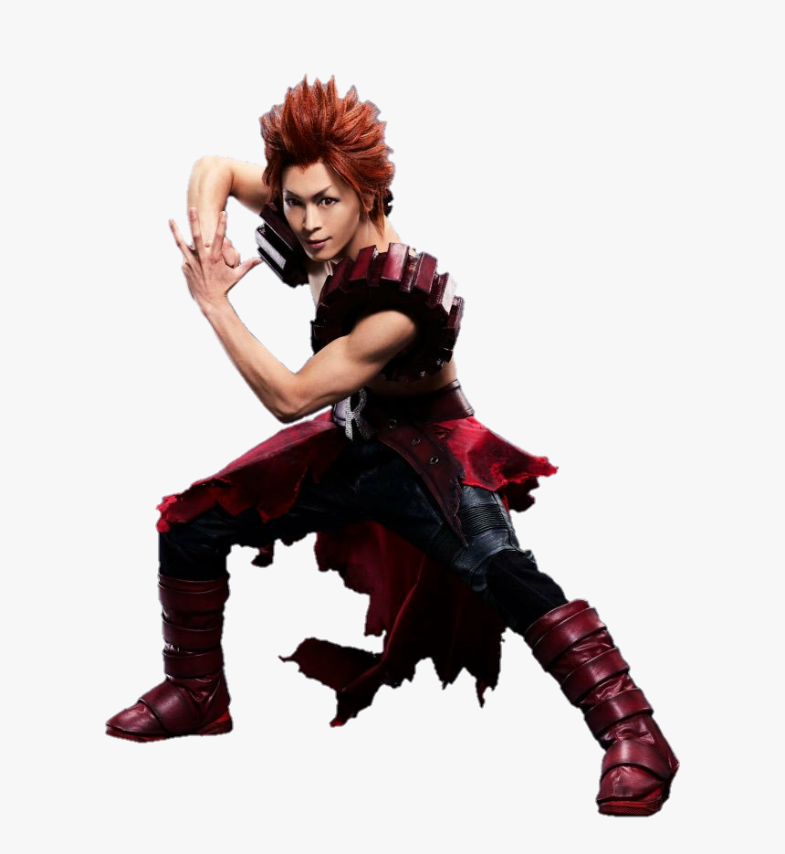 My Hero Academia Stage Play Eijiro Kirishima Png By - Halloween Costume, Transparent Png, Free Download