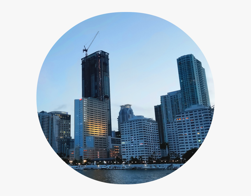 Miami Circle - Skyline, HD Png Download, Free Download