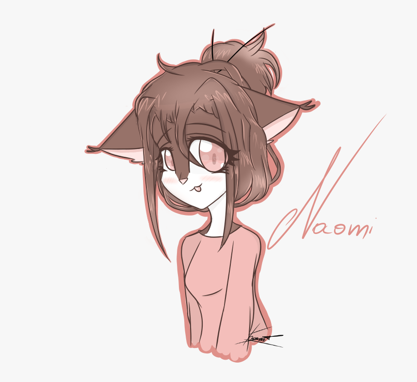 Gift For Naomi-chan Uwu - Cartoon, HD Png Download, Free Download