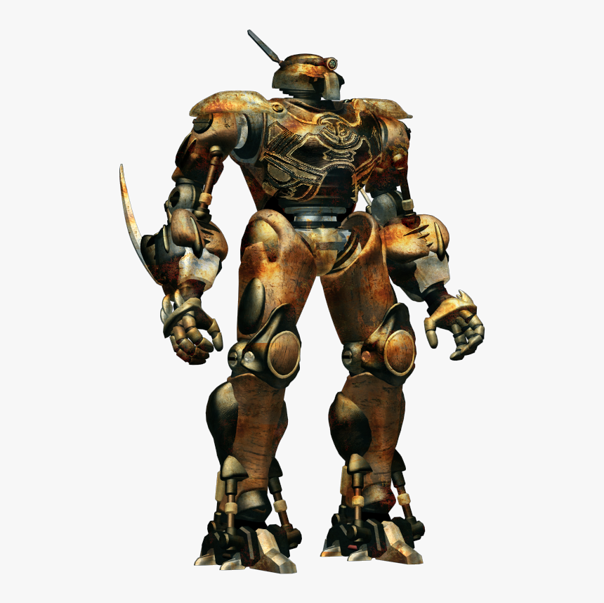 Fot Humanoid Robot - Fallout Tactics Concept Art, HD Png Download, Free Download