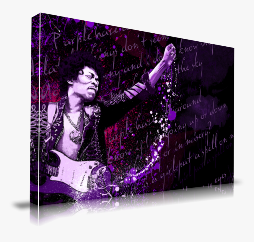 Maxwell Dickson ""jimi Hendrix Purple Haze" - Music Photographer Jim Marshall, HD Png Download, Free Download