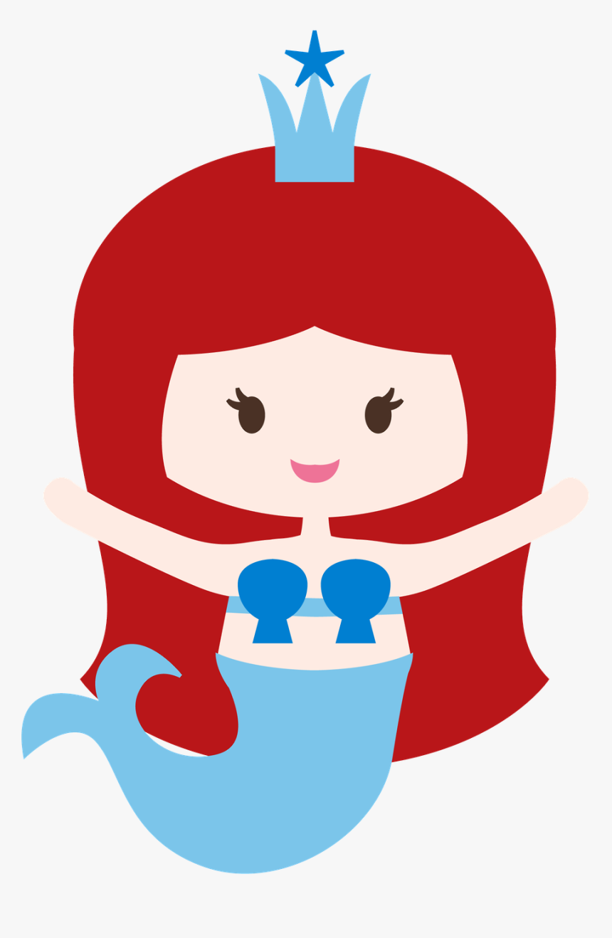 Princesas E Fadas - 2 Sirenitas De Caricaturas, HD Png Download, Free Download