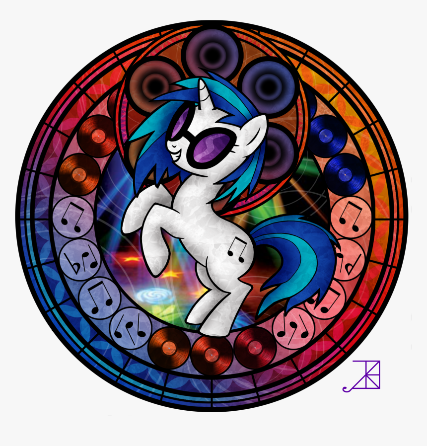 Report Rss Stained Glass - My Little Pony: Friendship Is Magic, HD Png Download, Free Download