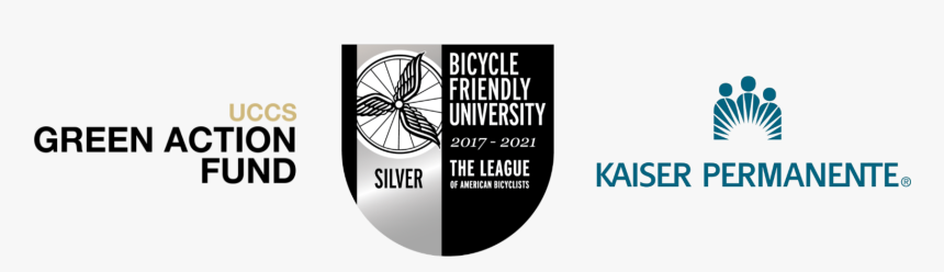 Uccs Green Action Fund, Bicycle Friendly, And Kaiser - Graphic Design, HD Png Download, Free Download