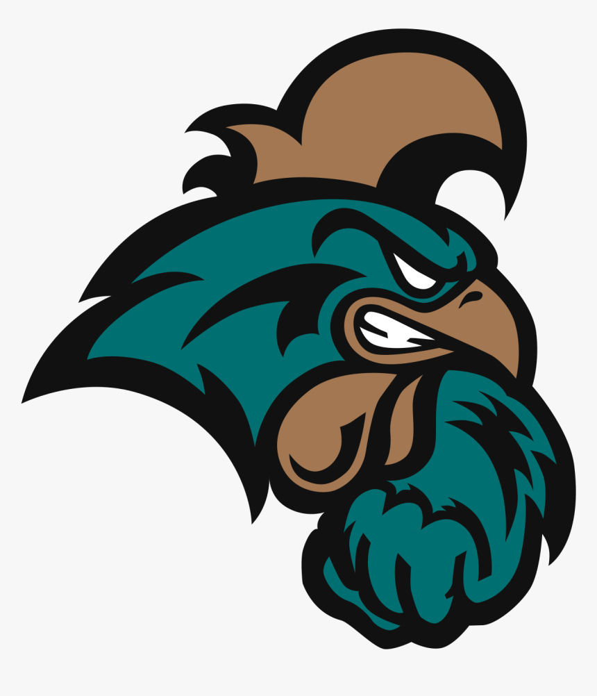 Clipart Priest Basketball Clip Freeuse Download Coastal - Coastal Carolina Chanticleers, HD Png Download, Free Download