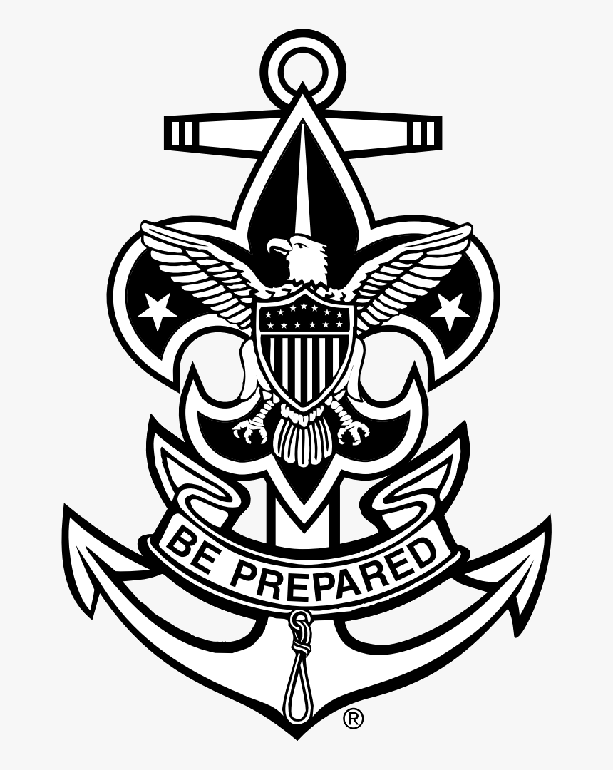 Transparent Boy Scout Logo Clipart - Sea Scouts Bsa Logo, HD Png Download, Free Download
