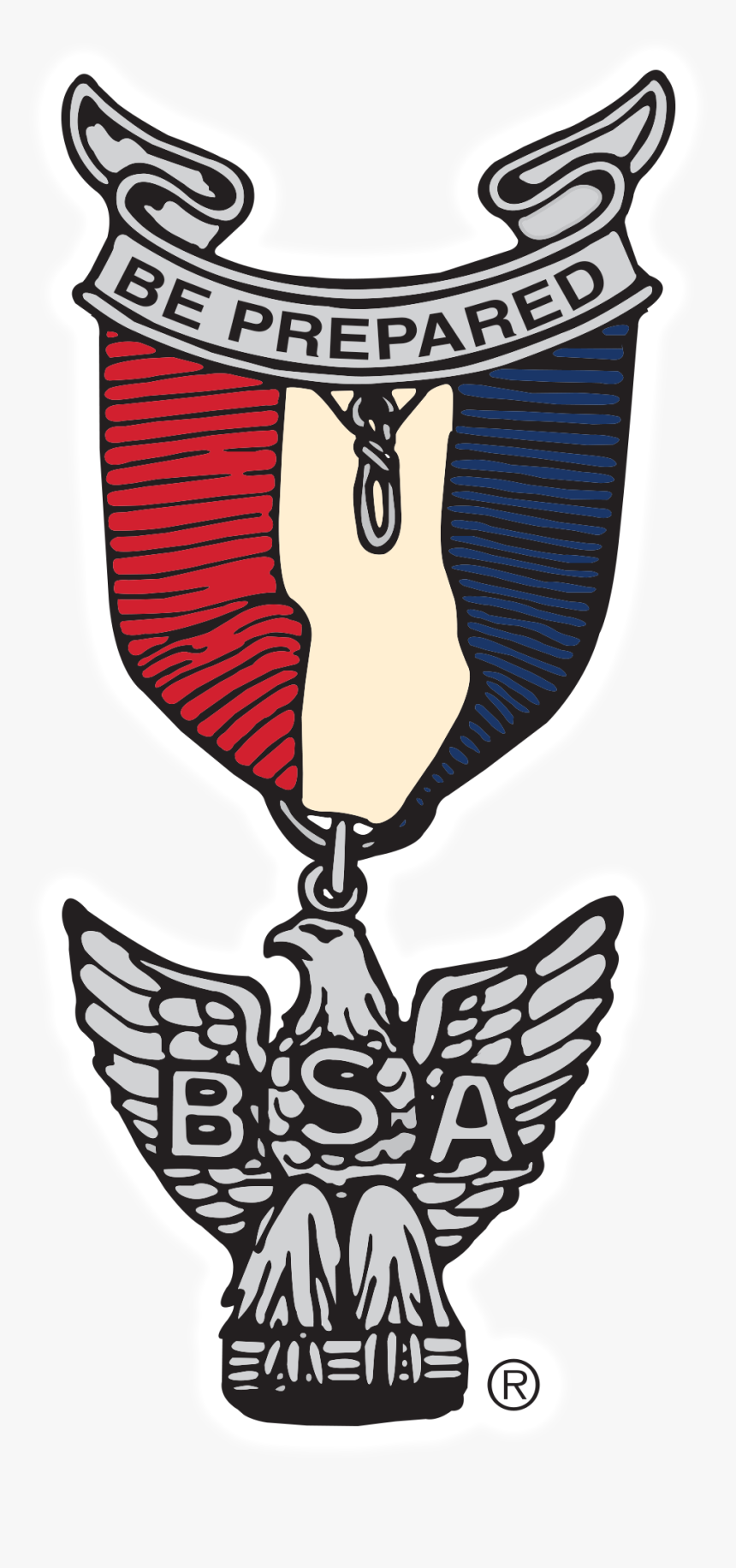 Large Eagle Scout Emblem Bing Images Boy Scout Clip - Bsa Eagle Scout Medal, HD Png Download, Free Download