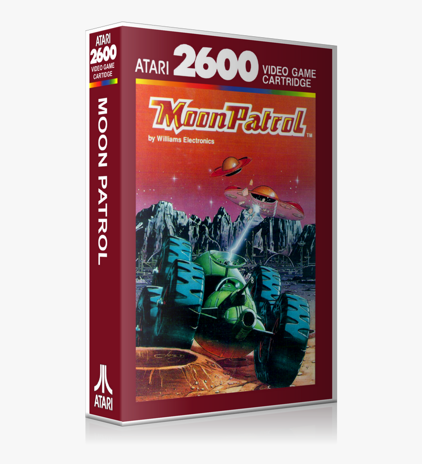Moon Patrol Atari 2600 Cover, HD Png Download, Free Download