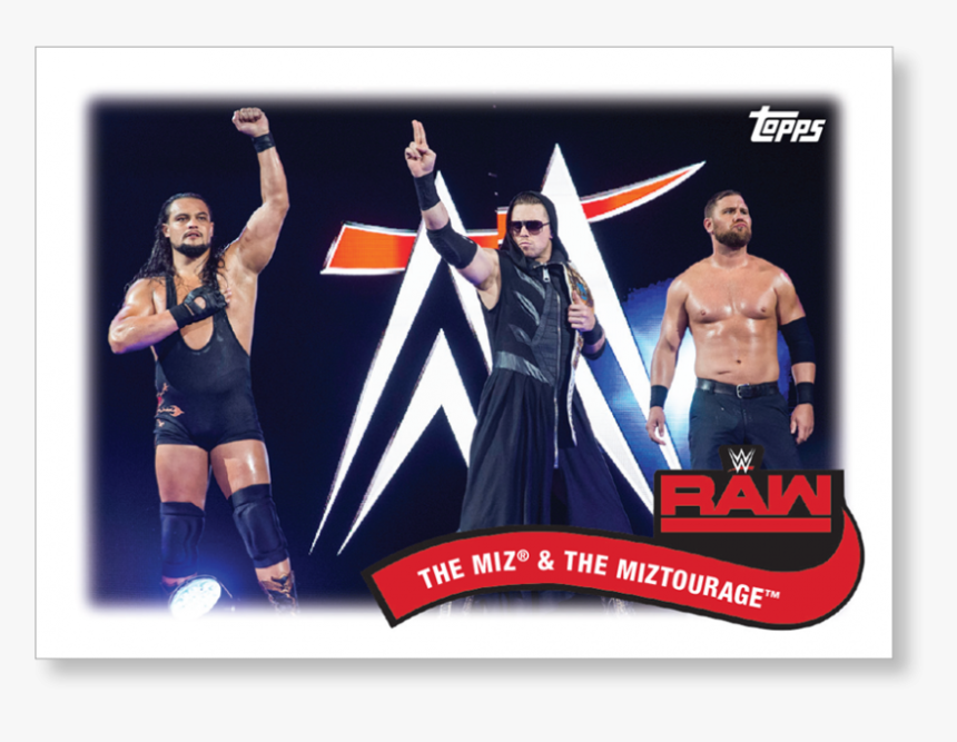 2018 Topps Wwe Heritage The Miz - Poster, HD Png Download, Free Download