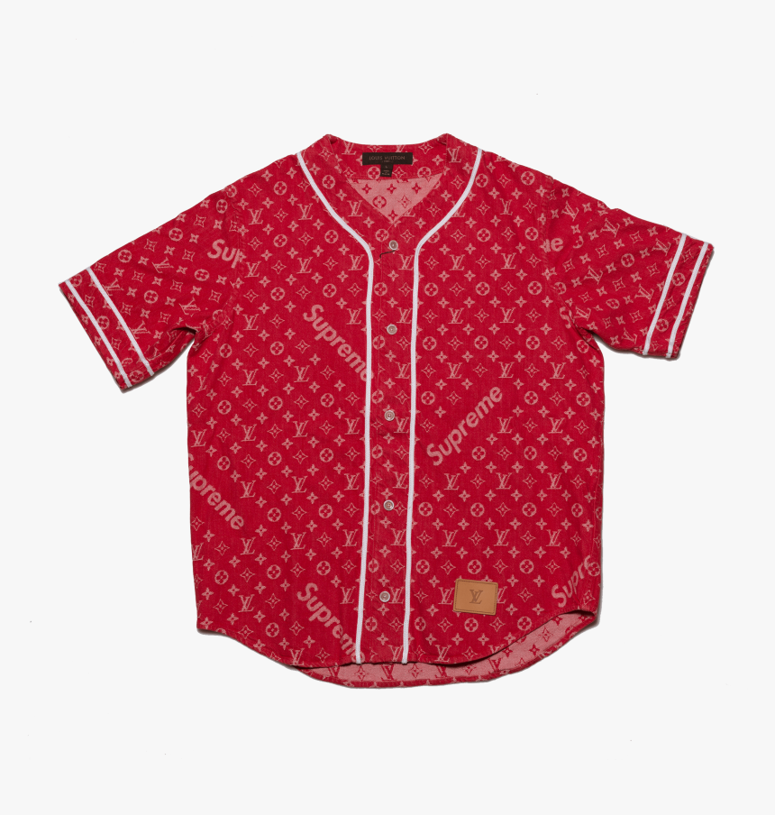 supreme lv baseball jersey