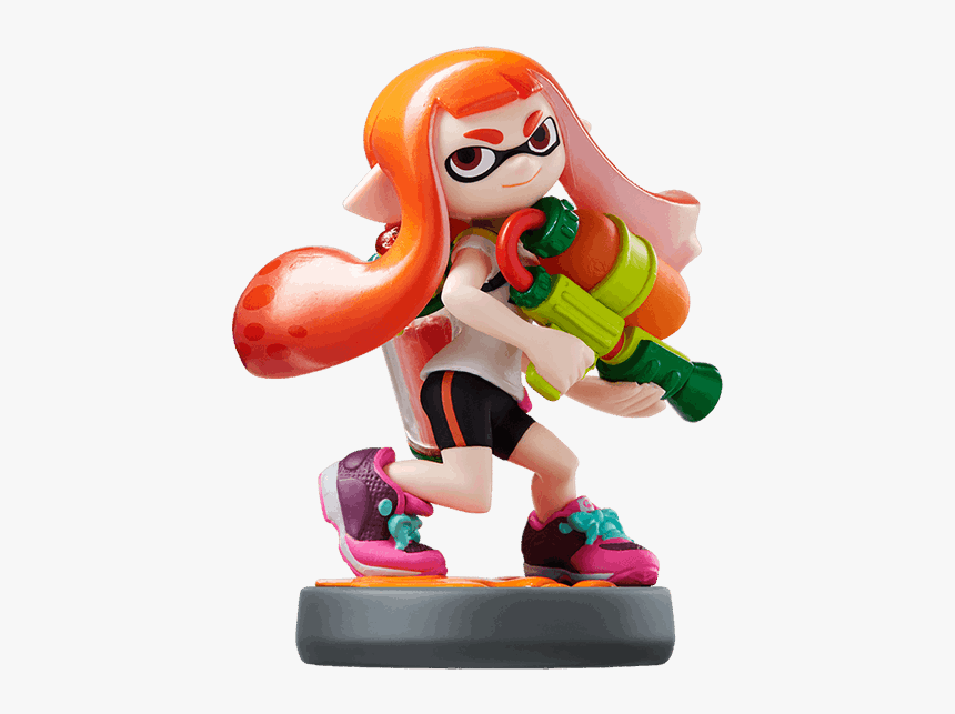 Inkling Girl Amiibo, HD Png Download, Free Download