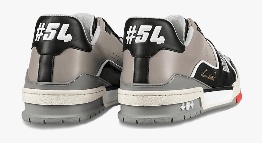 Louis Vuitton Lv Trainer Sneaker Low Black Grey"
 Class= - Louis Vuitton #54, HD Png Download, Free Download