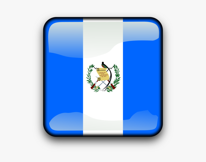 National Flag Flag Of Guatemala Flag Of Antigua And - French Button Flag, HD Png Download, Free Download