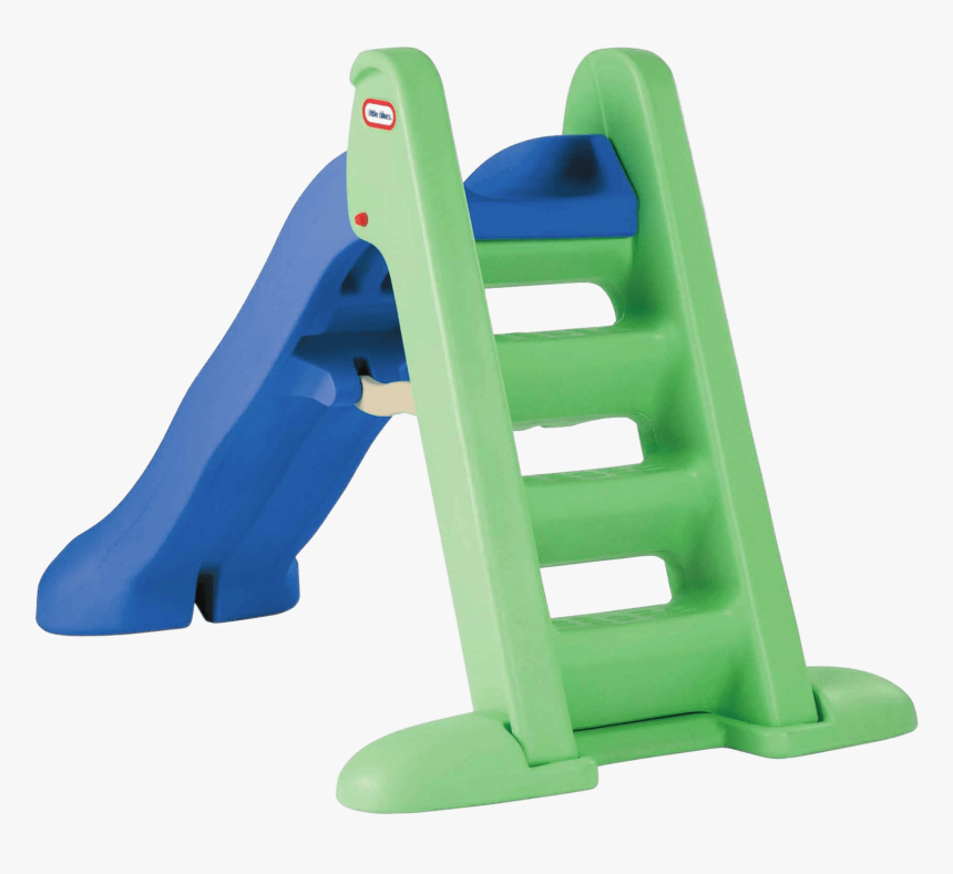 Playground Clipart Transparent - Little Tikes Slide Blue And Green, HD Png Download, Free Download