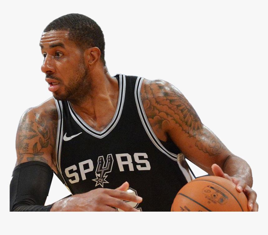 Lamarcus Aldridge Transparent Background Png - San Antonio Spurs, Png Download, Free Download