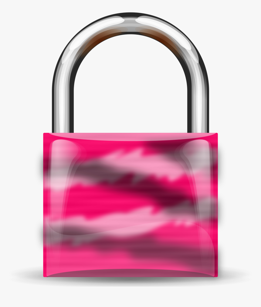 Padlock Clipart Pink - Padlock Pink, HD Png Download, Free Download