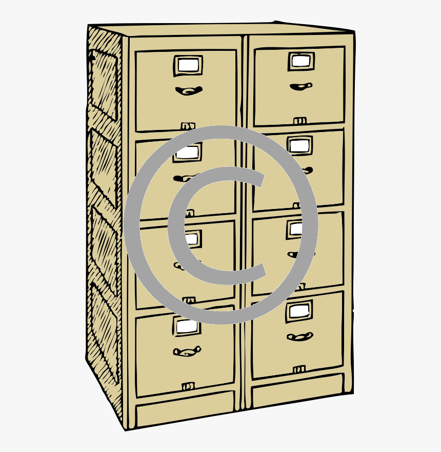 Filing Cabinet Clipart, HD Png Download, Free Download