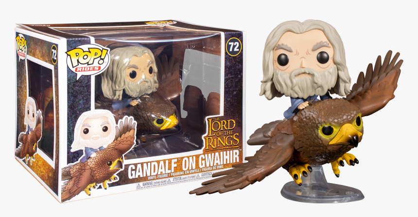 Funko Pop The Lord Of The Rings - Gandalf On Gwaihir Funko, HD Png Download, Free Download