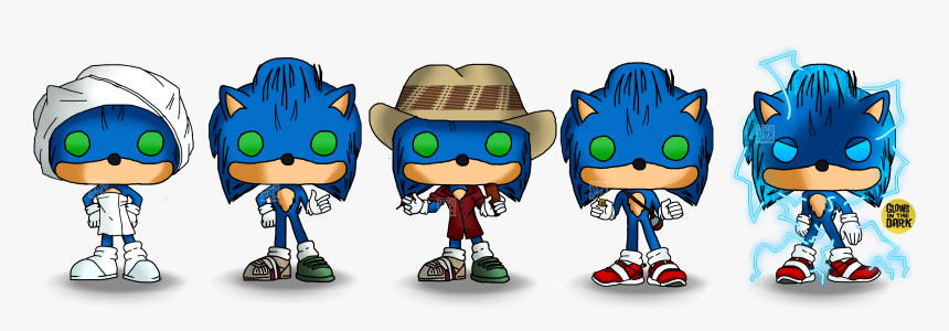 Sonic Movie Funko Pop, HD Png Download, Free Download