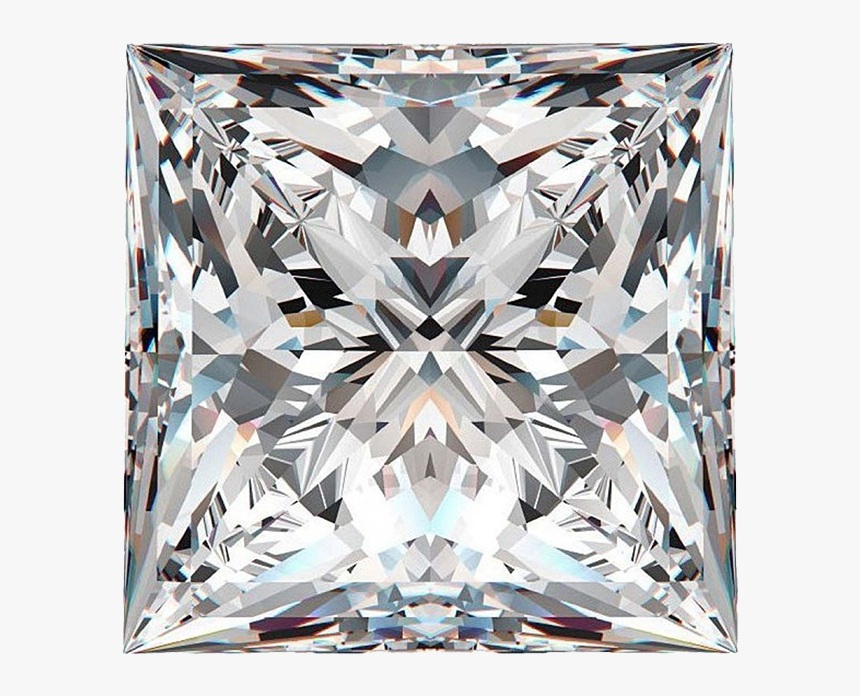 Princess Cut Diamond - Princess Cut, HD Png Download, Free Download