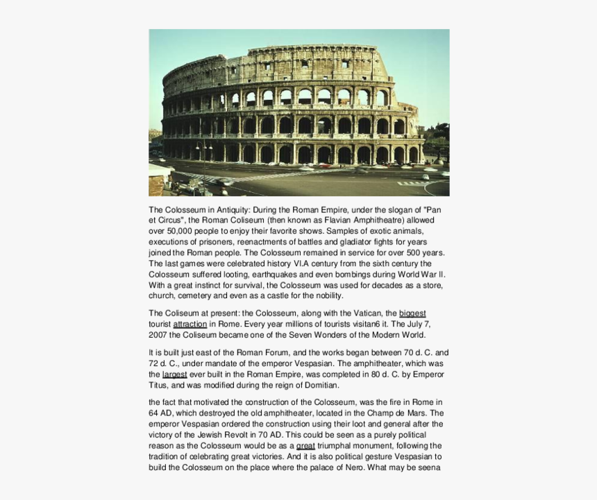 Colosseum, HD Png Download, Free Download