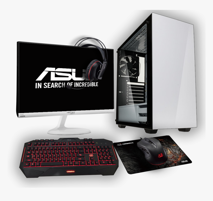 Hst All In One Asus Stronghold Ryzen 5 3400g Customisable - Asus, HD Png Download, Free Download