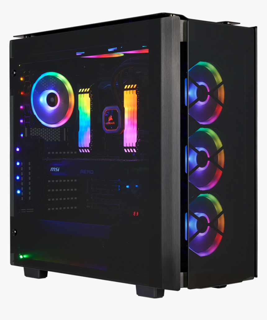 Corsair Obsidian 500d Rgb, HD Png Download, Free Download