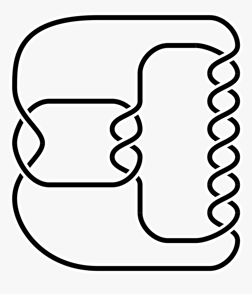 Pretzel Knot Knot Theory, HD Png Download, Free Download