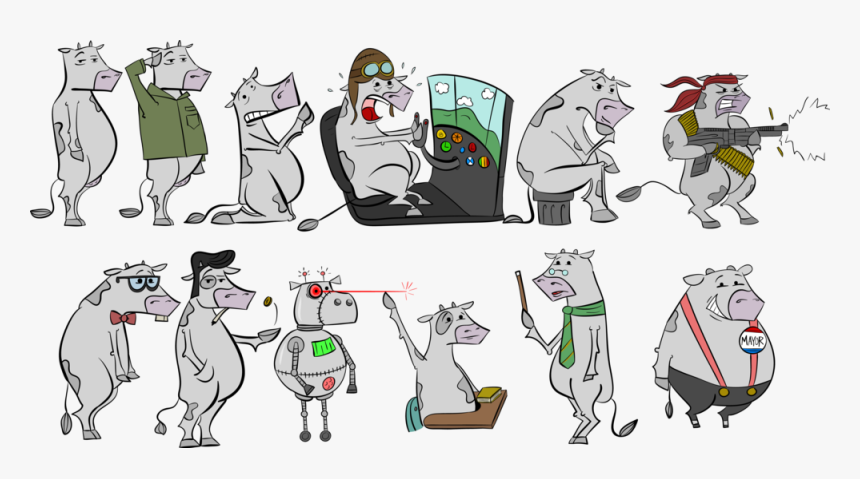 Cows, HD Png Download, Free Download