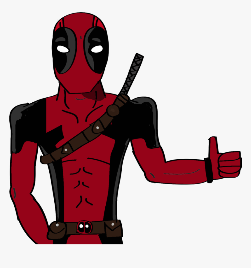 Thumb Image - Bad Deadpool Drawing, HD Png Download, Free Download