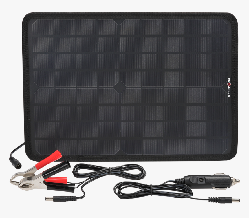 Monocrystalline 12v 10w Battery Maintainer Solar Panel - Solar Panel, HD Png Download, Free Download