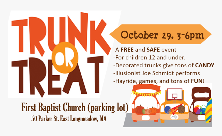 29 Oct Trunk Or Treat, HD Png Download, Free Download