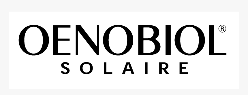 Oenobiol Solaire Logo Black And White - Oenobiol, HD Png Download, Free Download