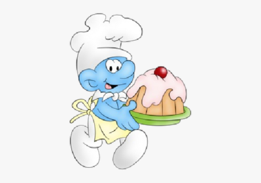 Smurf Cake Clipart, HD Png Download, Free Download