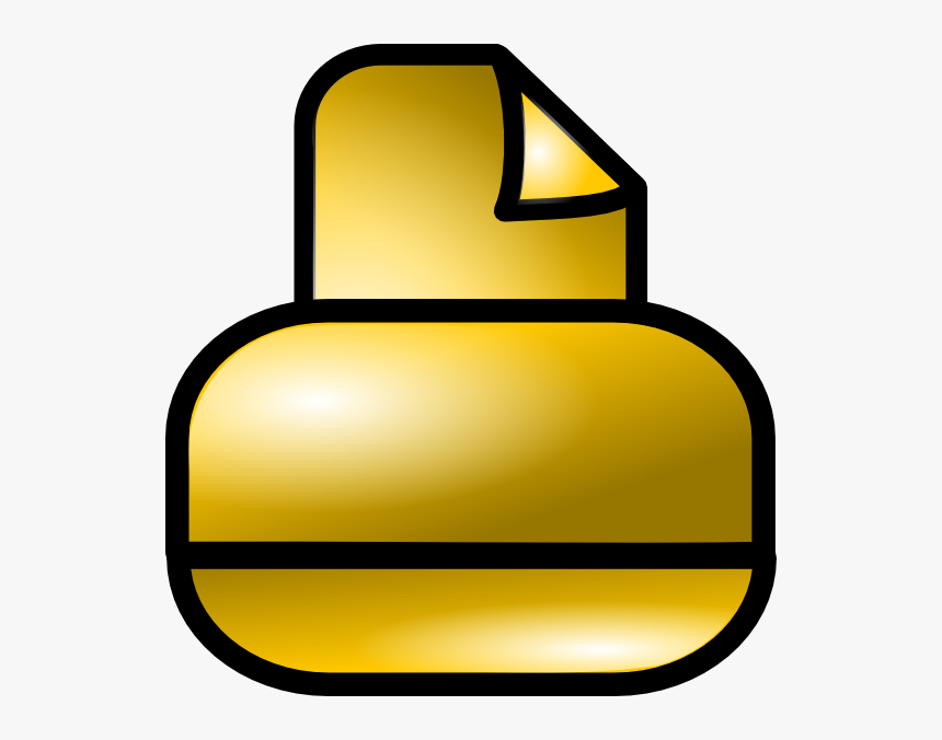 How To Set Use Gold Printer Icon Png , Png Download - Clip Art, Transparent Png, Free Download