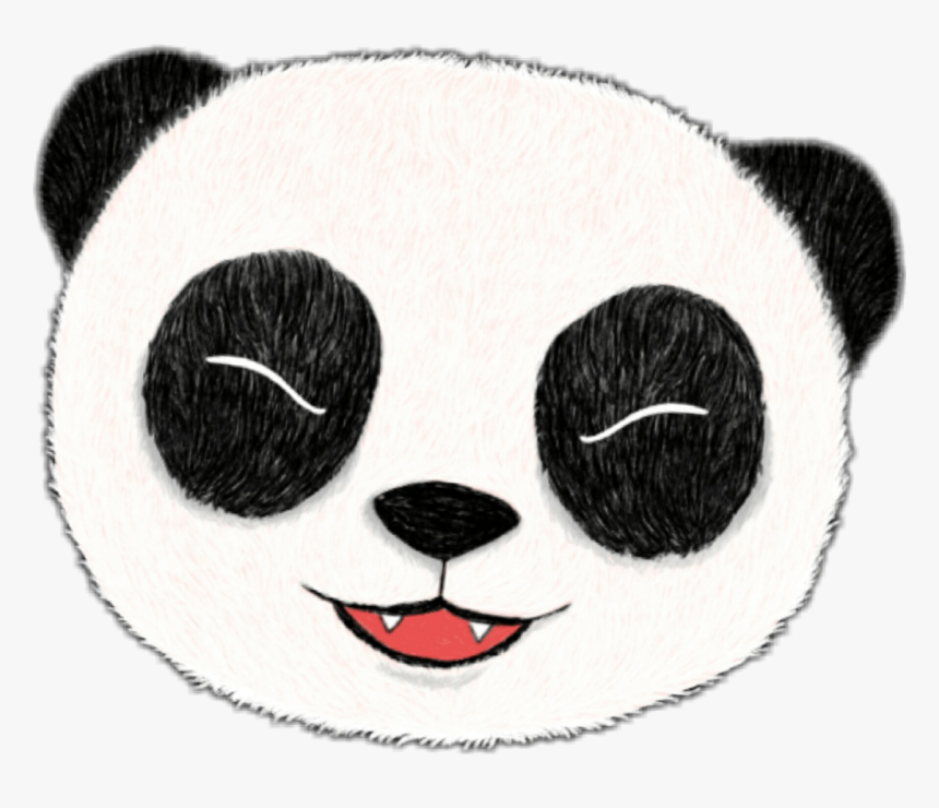 #panda #desiigner #cute #tumblr #outline #animals #africa - Kitten, HD Png Download, Free Download