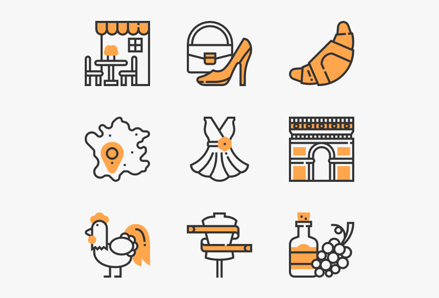 France Icons Png, Transparent Png, Free Download