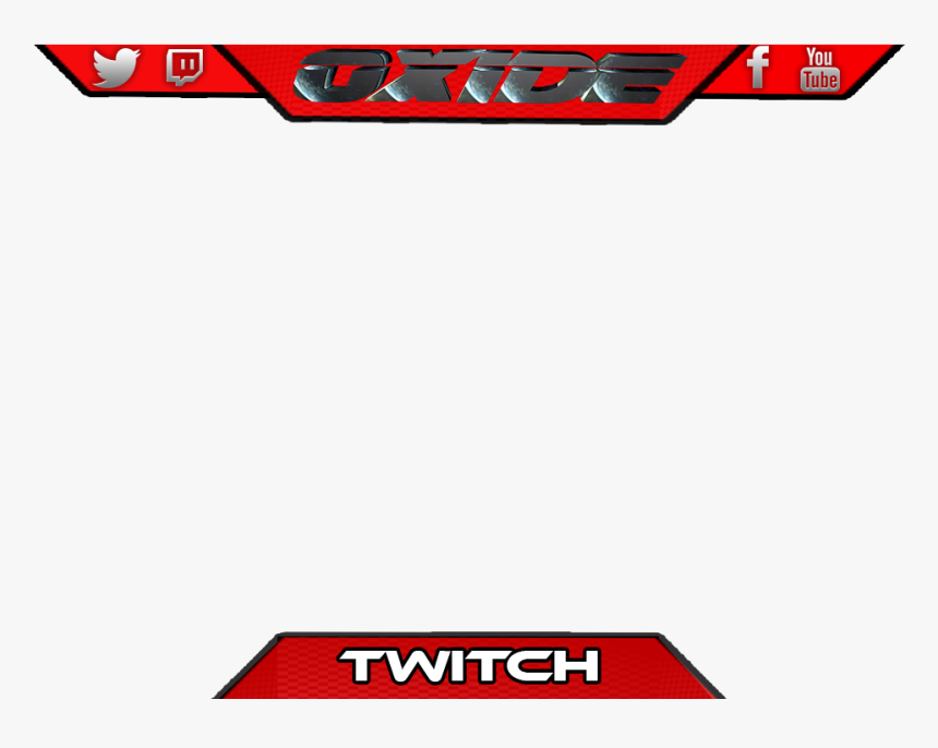 Overlay Template Twitch Overlay Blank Png , Png Download - Overlay Template Twitch Overlay Blank Png, Transparent Png, Free Download