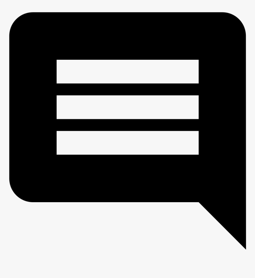 Material Design Comment Icon, HD Png Download, Free Download