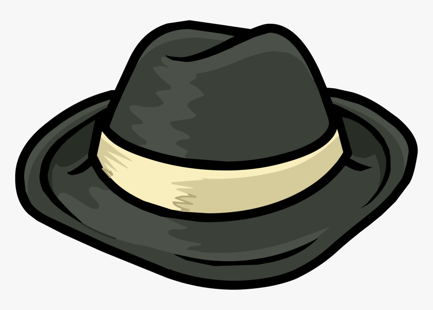 Club Penguin Rewritten Wiki - Club Penguin Fedora, HD Png Download, Free Download