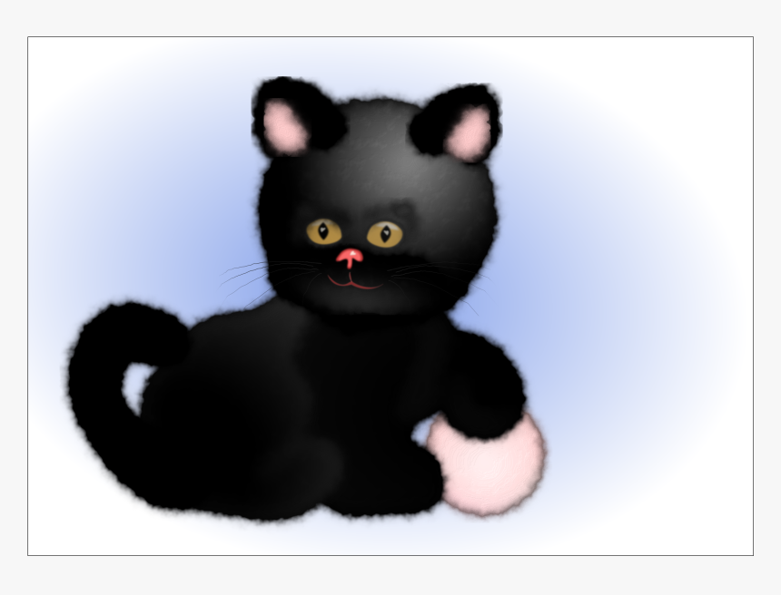 Black Cat Clip Arts - Black Cat, HD Png Download, Free Download