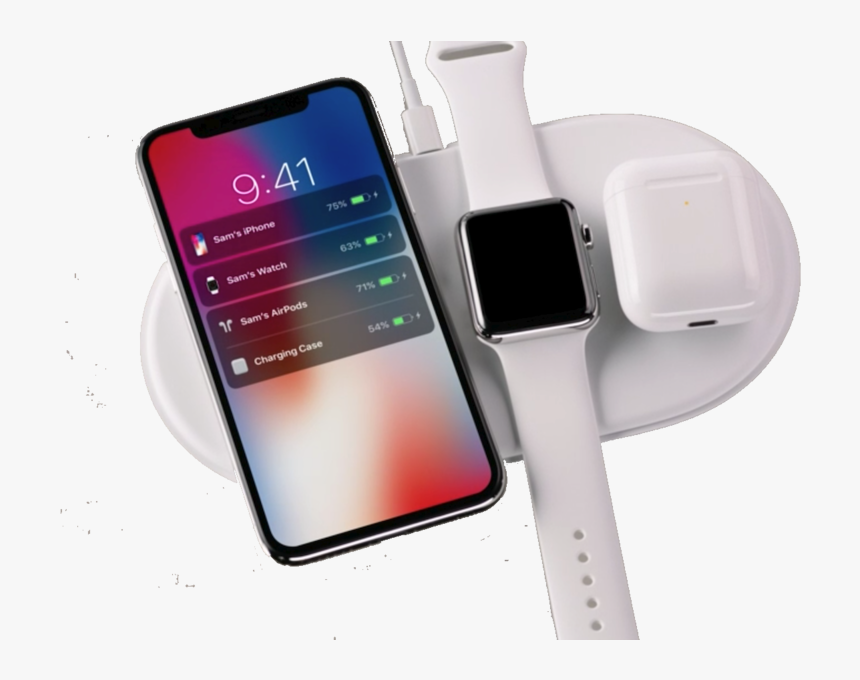 Battery Charger Gadget Iphone Airpower Technology - Charger Iphone Apple Watch, HD Png Download, Free Download