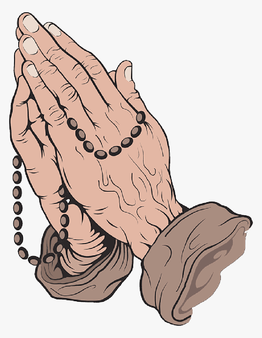 Pray Hand Vector Png , Png Download - Praying Hands Vector, Transparent Png, Free Download