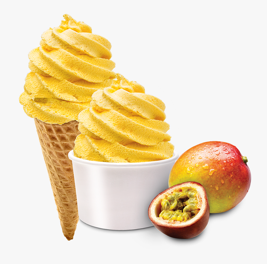 Passion Fruit Frozen Yogurt, HD Png Download, Free Download