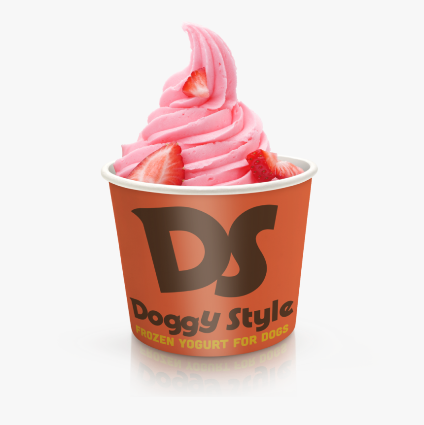 Doggystyle Froyo Website Cup-03 - Frozen Yogurt, HD Png Download, Free Download