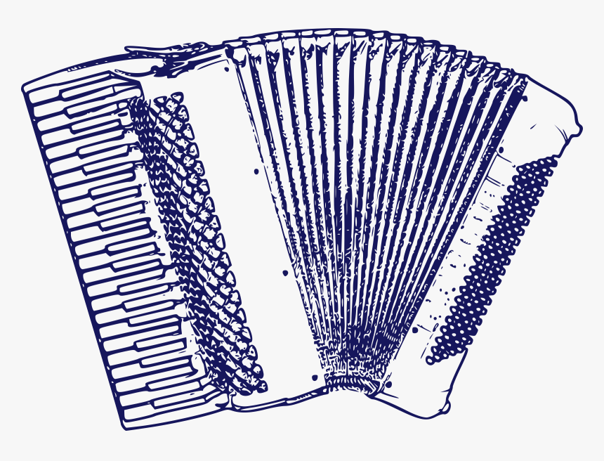 Piano Accordion Blue Clip Arts - Accordion Png Transparent, Png Download, Free Download