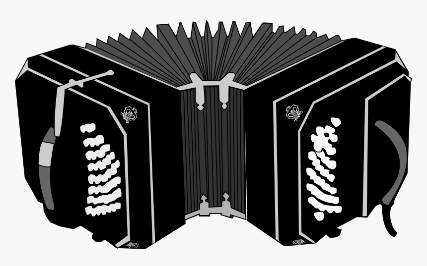 Instruments Clipart Accordion - Bandoneon Clipart, HD Png Download, Free Download