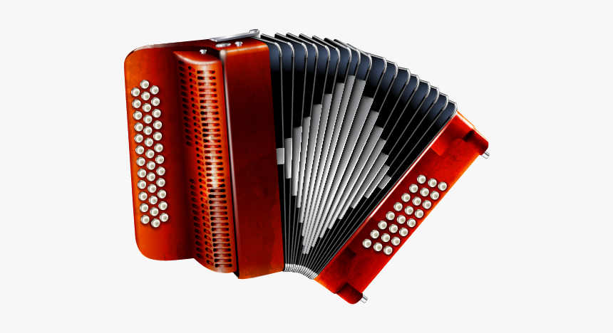 Button Accordion Clipart, HD Png Download, Free Download